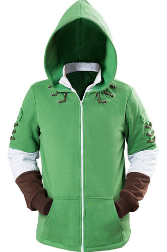 Sudadera Con Capucha Y Cremallera The Legend Of Zelda Link