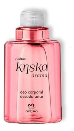 Refil Desodorante Corporal Kriska Drama Natura Fem - 100ml Fragrância Kriska Drama