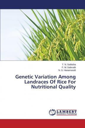 Libro Genetic Variation Among Landraces Of Rice For Nutri...