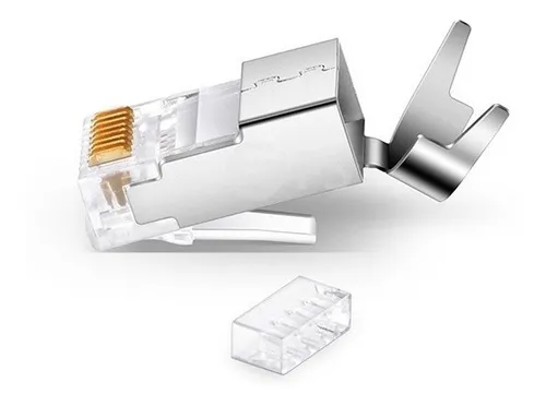 PLUG RJ45 BLINDADO CAT 6A