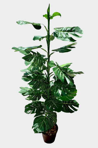 Planta Artificial Decorativa Medida 1.50 Mts Maseta Regalo