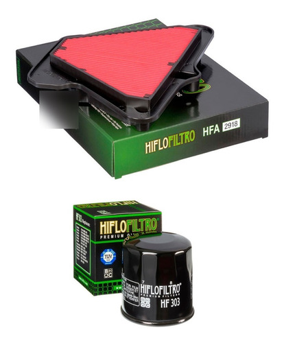 Kit Filtros Kawasaki Zx10 Filtro Aire Y Aceite Hiflo Ryd