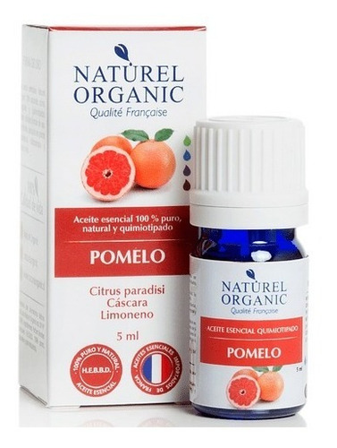 Acite Esencial Pomelo 5 Ml Quimiotipado Naturel Organic