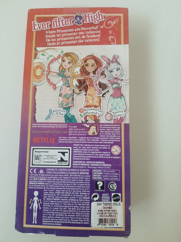 Muñeca Ever After High Bunny Blanc - Clase De Tiro Con Arco (Usado)