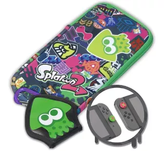 Set De Accesorios Nintendo Switch Hori Splatoon 2 Splat Pack