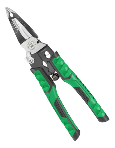 Pinza Alicate Pelacable Electricista 9 En 1 Crimpea Terminal