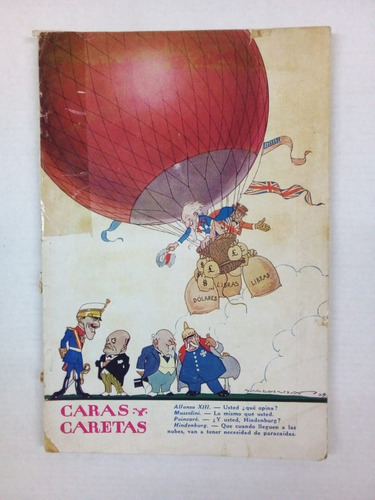 Revista Caras Y Caretas #1601 - Jun 1929 - U