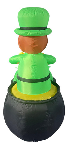 Decoración Inflable St Day, 180 Cm, Interior Y Exterior,