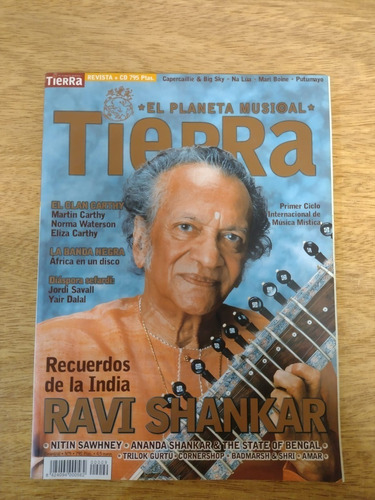 Revista El Planeta Musical / Tierra, Ravi Shankar