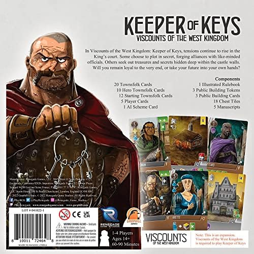 Vizcondes Del Reino Del Oeste De Renegade Game Studios: Keep