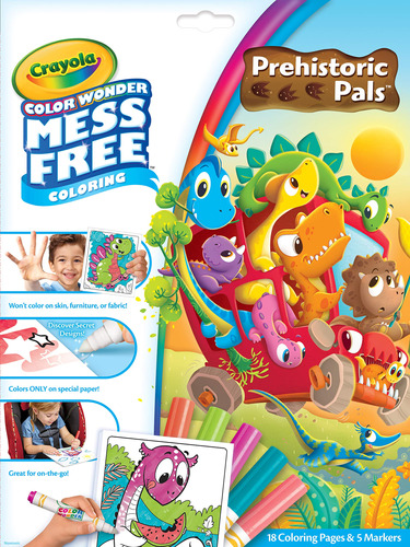 Crayola Color Wonder Prehistoric Pals - Marcadores Especiale