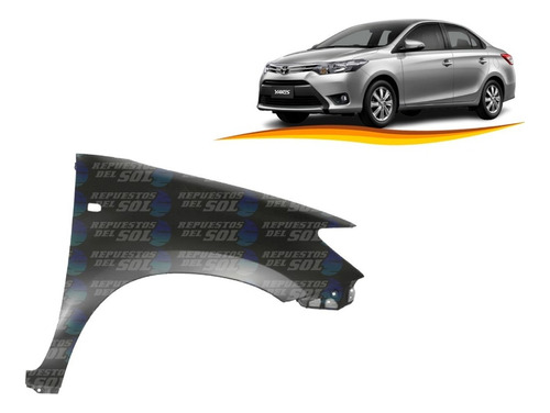 Tapabarro Derecho Para Toyota Yaris Ncp150 2014 2017