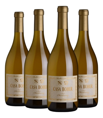 Vino Casa Boher Gran Chardonnay Caja X 4 - Rosell Boher