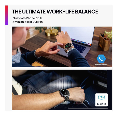Smartwatch Amazfit Balance A2287 47mm Com Gps Alexa Relógio Cinza Mesh Cinza Cinza
