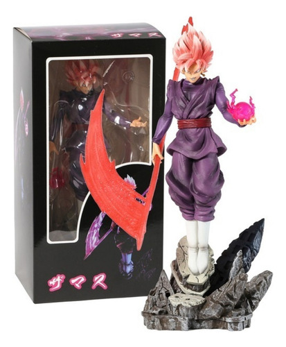 Figura Juguete Muñeco Dragon Ball Super Goku Black Con Caja