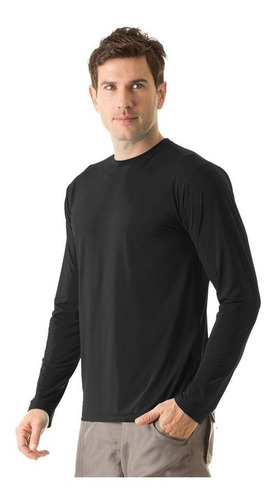 Camiseta Uv Pro M.larga Hombre Plus Size