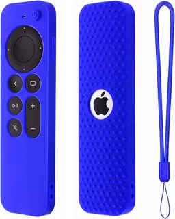 Funda De Silicona Para Control Remoto Apple Tv 4k 2021 Azul