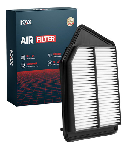 Kax Filtro Aire Motor Reemplazo Para Accord Tlx Alta Calidad