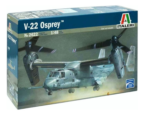 Kit Helicoptero V-22 Osprey Escala 1:48 Italeri Kit 2622