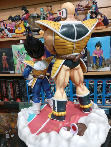 Figura Anime Vegeta & Napa Dragón Ball Z 34cm
