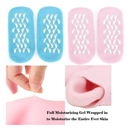 Calcetines Hidratantes Para El Talón, Calcetines De Gel Para
