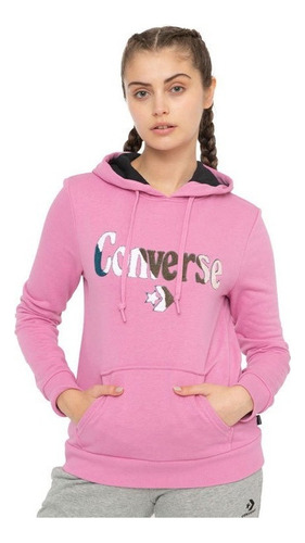 Poleron Mujer Converse Chenille Patch