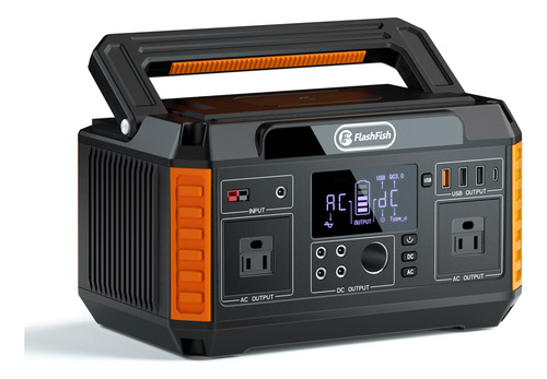 Flashfish P60 Portátil Solar Generador Electrico 520wh/500w