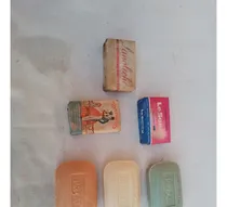 Comprar Lote 6 Antiguos Jabones Le Sancy Lanoleche Manuelita Y Otros