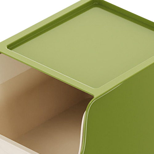 Casa De Paquetes De Té Case De Exhibición Verde
