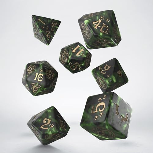 Juego De Dados Pixel Con Diseño Gato Exclusivo Q-workshop