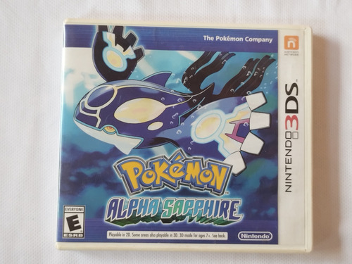Pokemon Alpha Shappire Alfa Safiro Original Nintendo 3ds