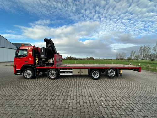 Camión Volvo Fm 400 Con Hidrogrua Fassi 450 5 Más 1