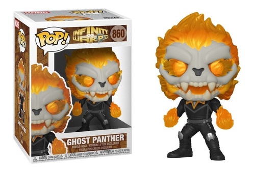 Funko Pop Marvel Infinity Warps Ghost Panther Original