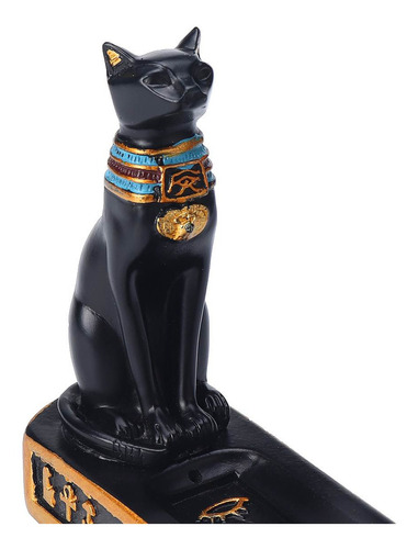 Porta Inciensos Egipcio De La Diosa Bastet