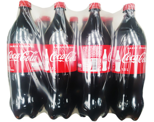 Gaseosa Coca Cola 1.5 Lts × 12 