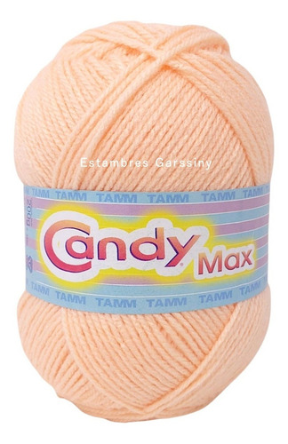 Estambre Candy Max Tamm Madeja De 200 Grs Crochet Color Melón