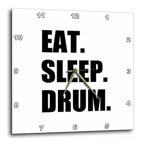 3drose Eat Sleep Drum - Me Encanta Tocar La Batería. Drummer