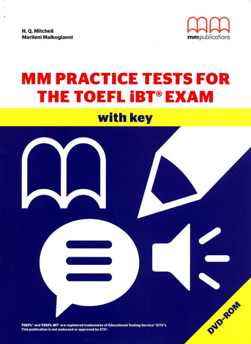 Mm Practice Tests For Toefl Ibt Exam With Key/dvd - Q., Mari