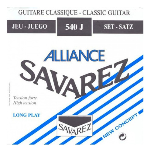 Encordado Guitarra Criolla Savarez 540j Ht Musica Pilar
