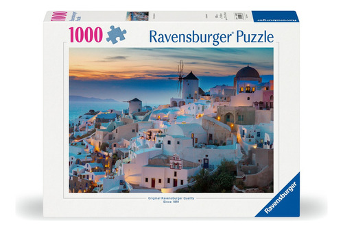 Rompecabezas Santorini 1000pz Ravensburger