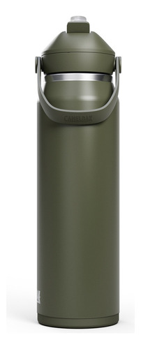 Botella Thrive Flip Straw 1lt Marca Camelbak Color Verde Musgo