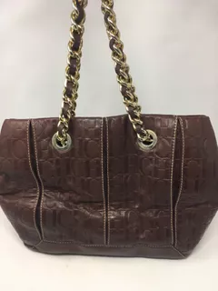 Bolsa Carolina Herrera Cafe Marron