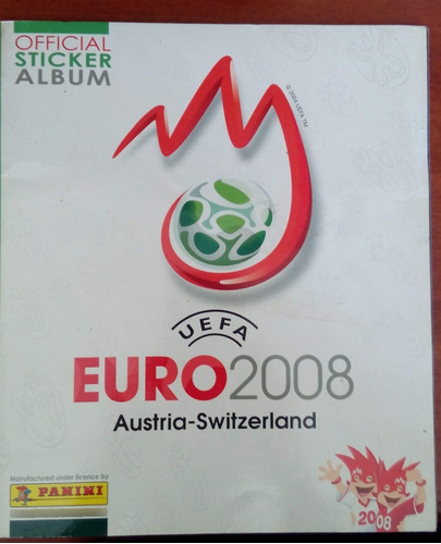 Album Panini Uefa Euro Copa 2008