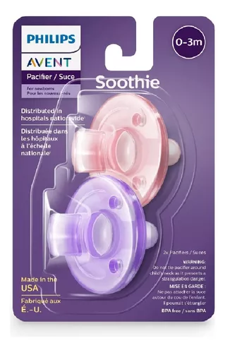 Set Chupetes Soothie De Avent Para Recién Nacidos 0-3 Meses – Parabebés