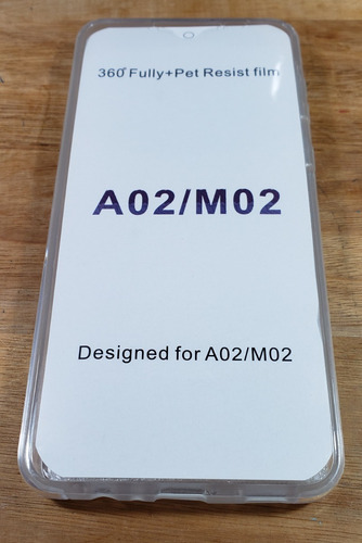 Imagen 6 de 10 de Funda 360 Protege 100% Compatible Con Samsung A02