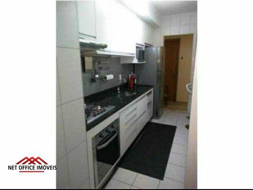 Imagem 3 de 15 de Apartamento Com 2 Dormitórios À Venda, 67 M² Por R$ 371.000 - Santana - São José Dos Campos/sp - Ap2473