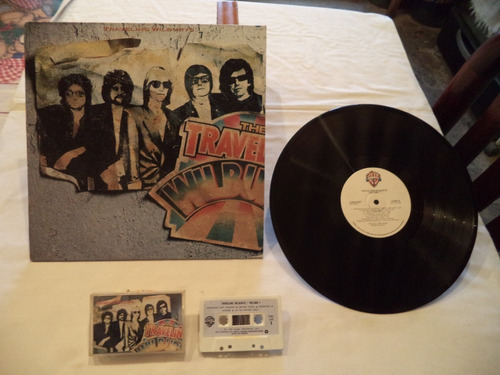 Traveling Wilburys 1988 Lp Y Cassette Mexicanos D Coleccion 