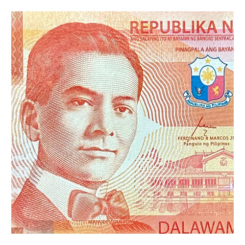 Filipinas - 20 Pesos - Año 2022 - N #362748 - Quezon