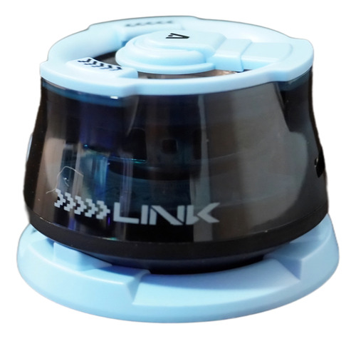Parlante Bluetooth Portátil Aliver Link Magnético Imán Potencia Calidad Volumen Con Anillo Magnetico Magsafe Celeste