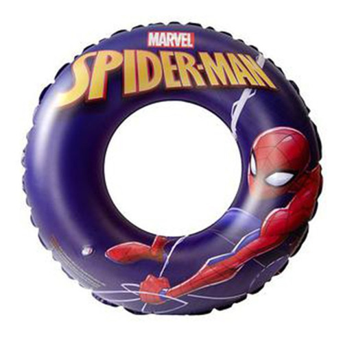 Boia Infantil Circular Homem Aranha Piscina Praia 72 Cm 